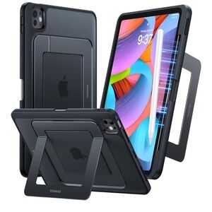 Ostand for iPad Pro 11 inch Case 4th/3rd/2nd/1st Generation, Pencil Holder Black